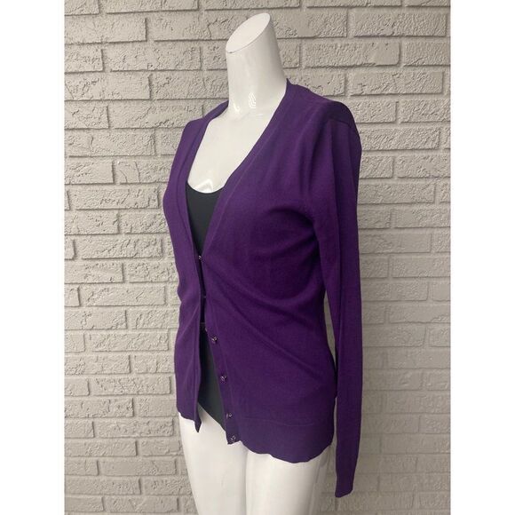 NWT New York & Co. Purple Fine Knit Sweater Size M - Picture 5 of 10